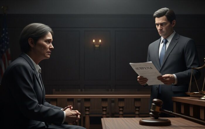 what if witness refuses to talk