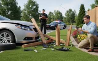 what if accident caused property damage