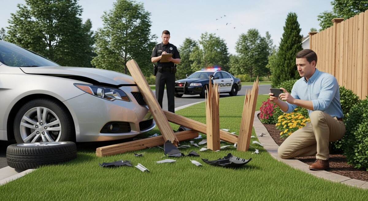 what if accident caused property damage