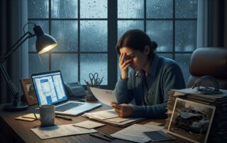 what if trucking company denies fault