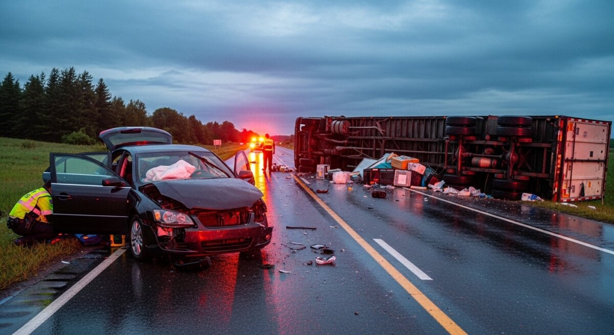 can I sue truck owner and driver
