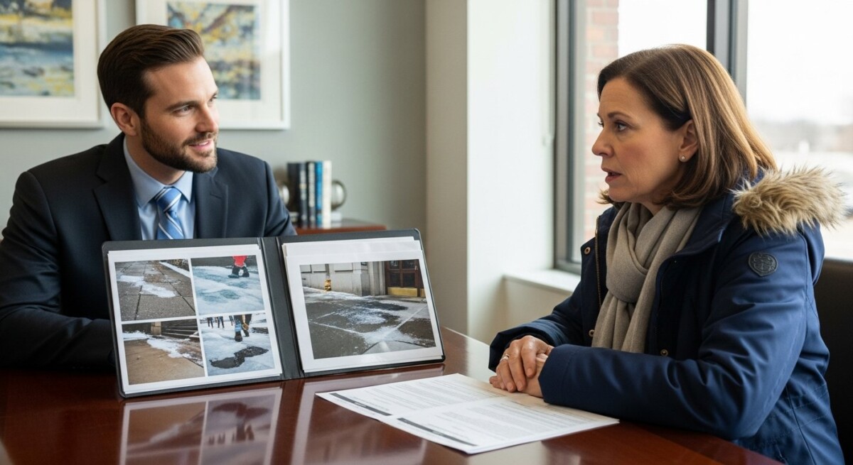 free slip and fall case review