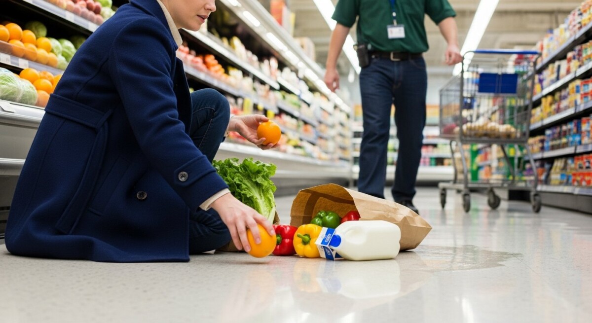 can I sue for slipping in store