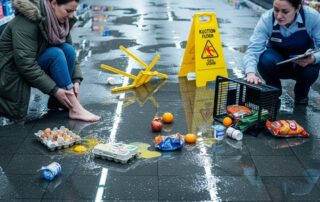 what evidence needed in slip and fall