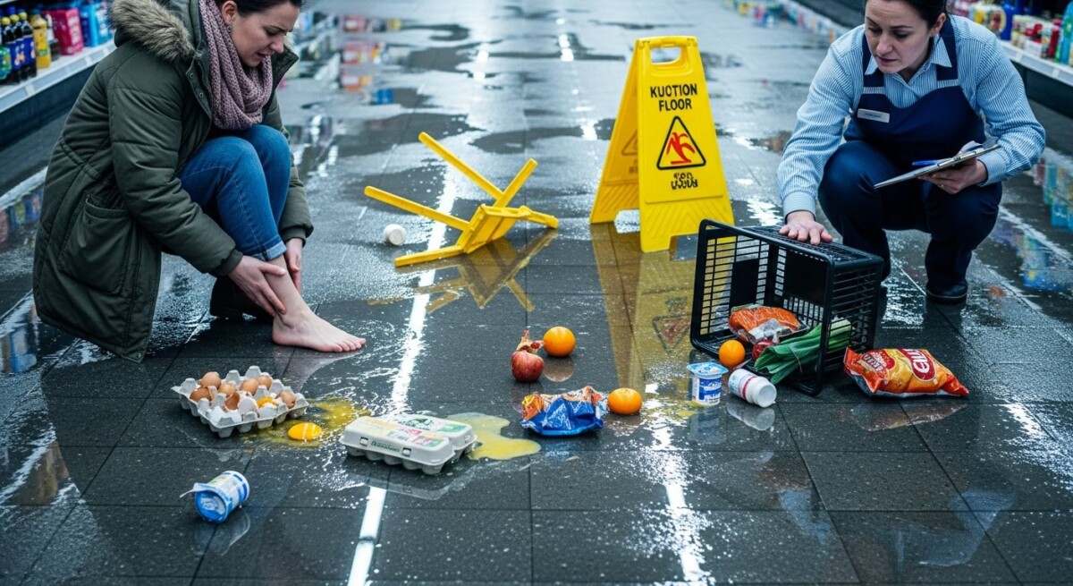 what evidence needed in slip and fall