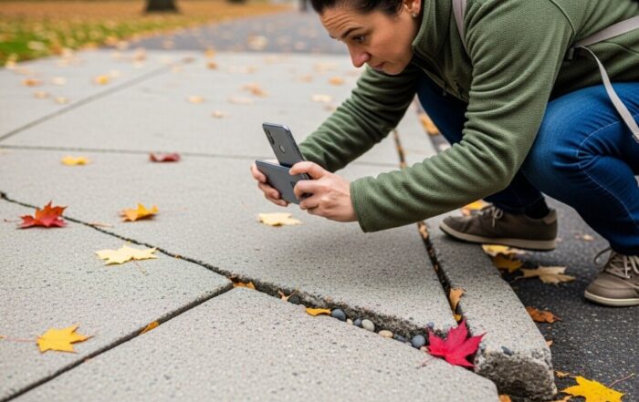 how to document fall injury