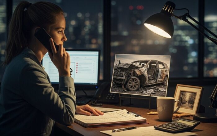 should I talk to insurance adjuster