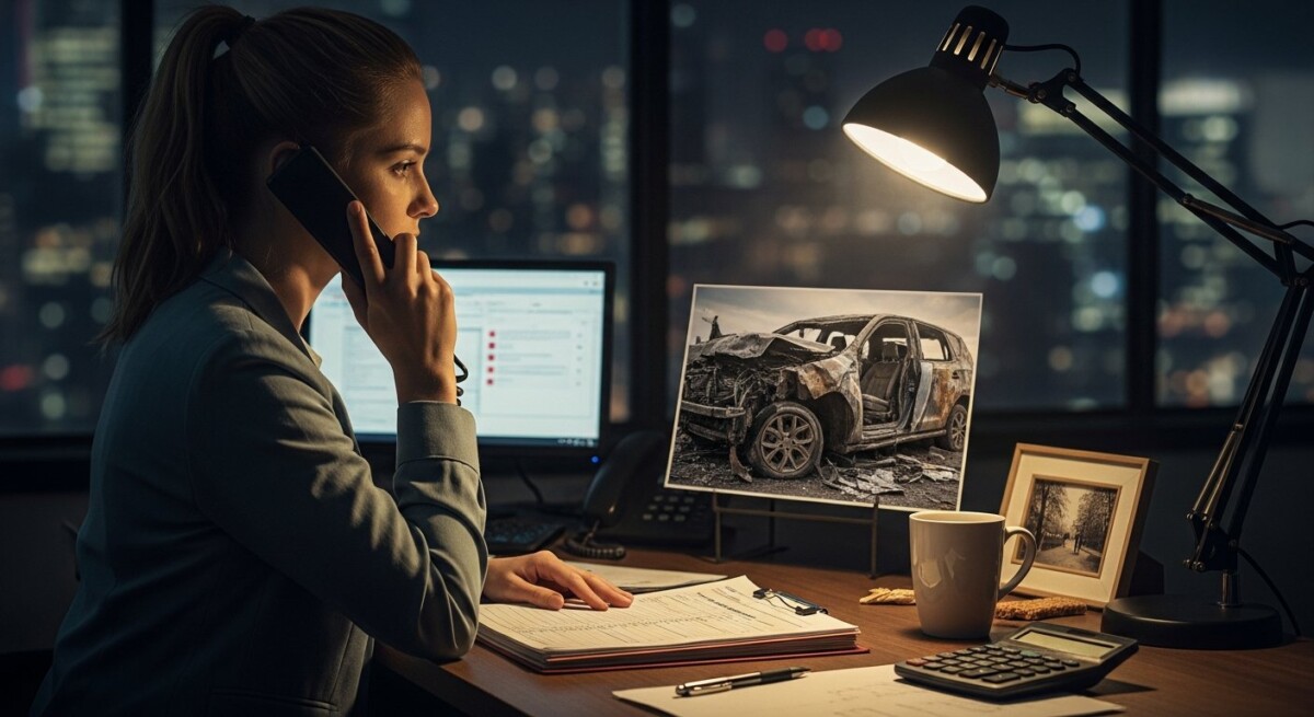 should I talk to insurance adjuster