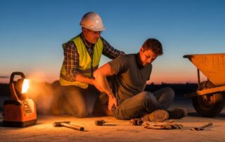 what if employee was working during accident