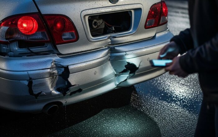 what if accident was parked car