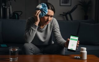 can i file claim for concussion without hospital visit