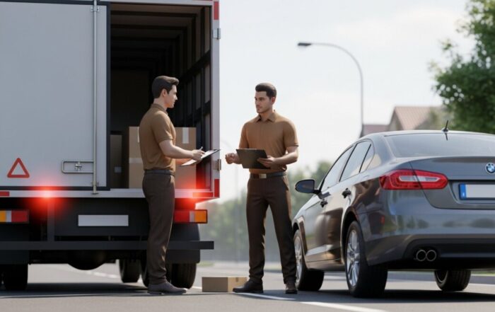what if accident occurred during delivery job