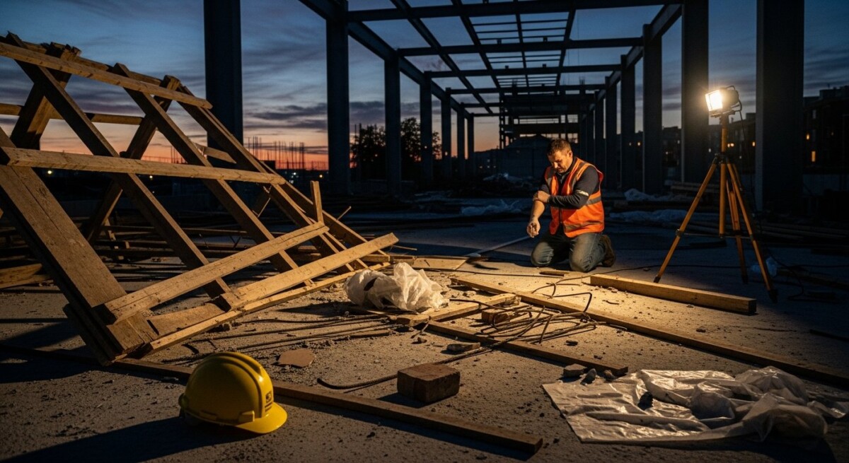 what happens if construction site caused injury