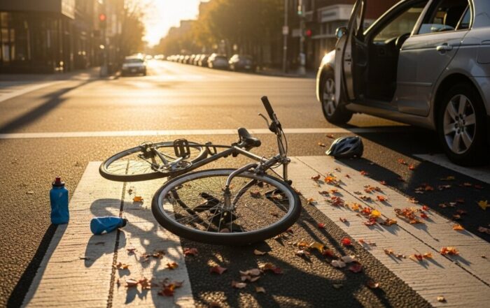 can i file claim after bicycle accident with car