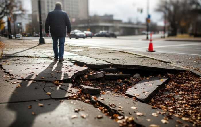 what happens if city responsible for hazard