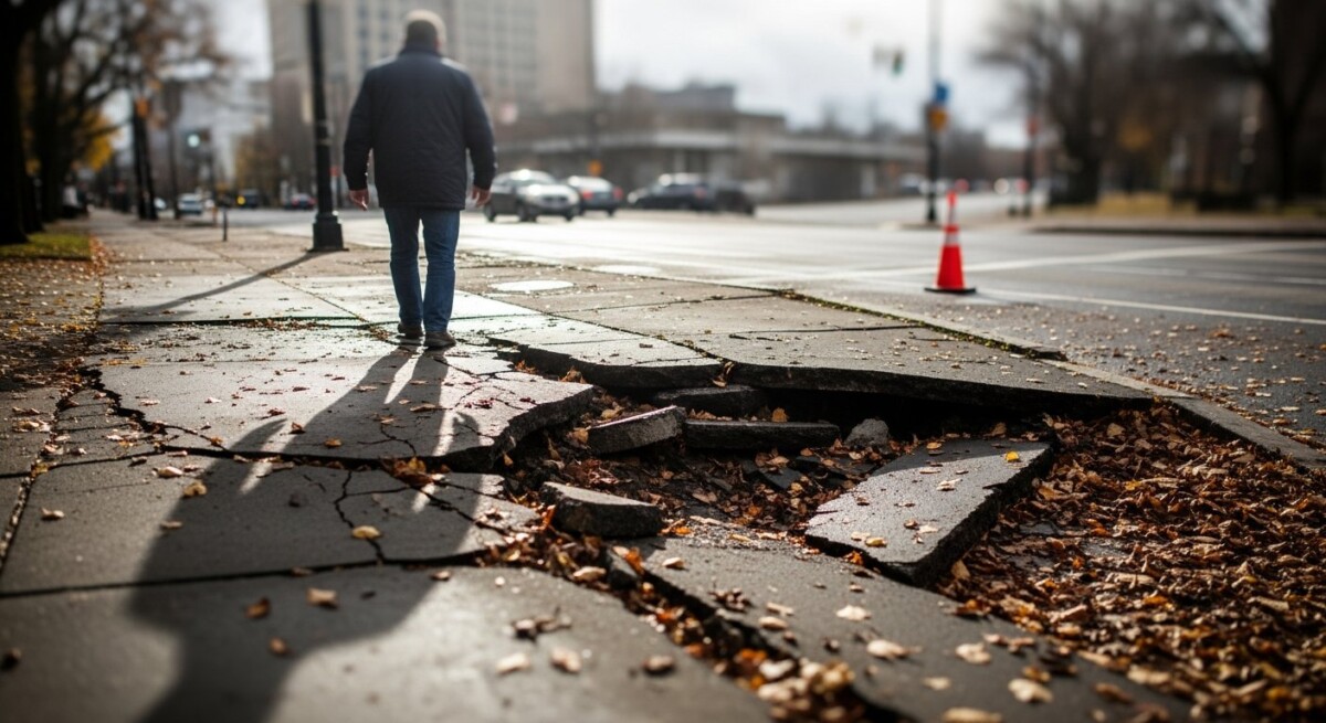 what happens if city responsible for hazard