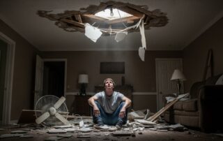 can i claim injury for falling ceiling collapse