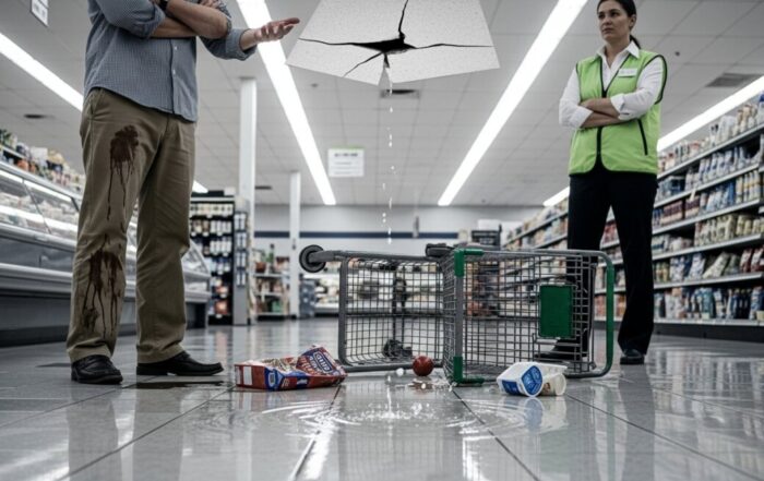 what happens if building owner denies fault