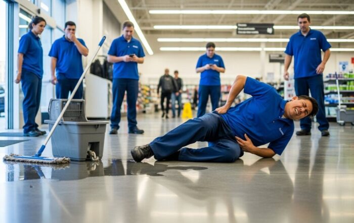 can i file claim for workplace slip and fall
