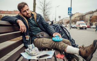 what happens if injury occurred abroad