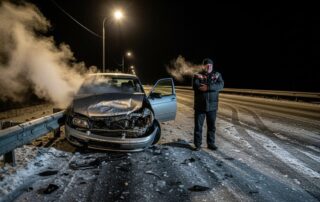what happens if road conditions were unsafe