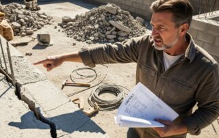what if contractor denies responsibility