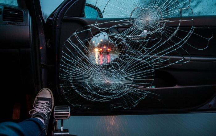 can i file claim after accident caused by faulty brakes