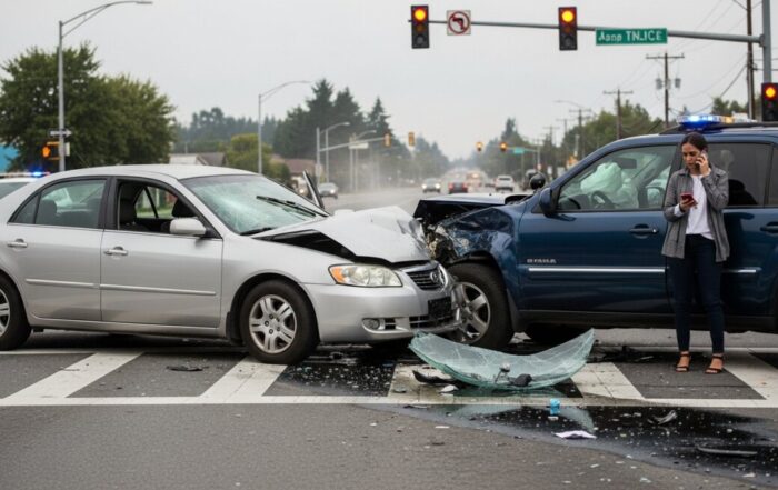 can i claim injury from illegal turn accident