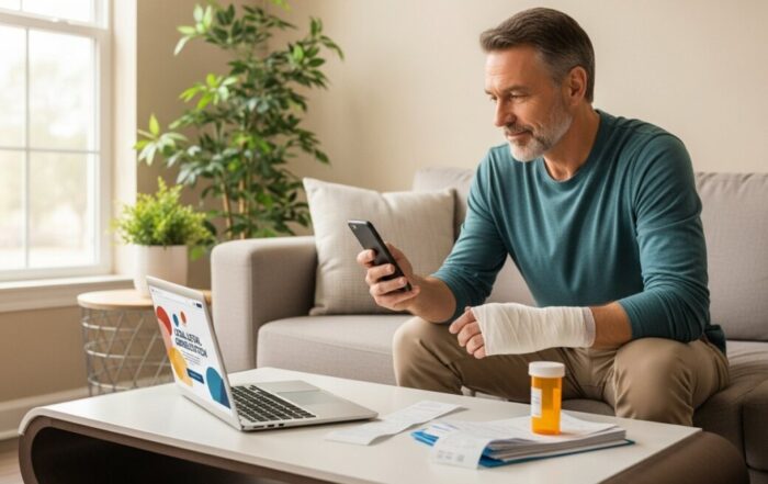 free injury claim advice online