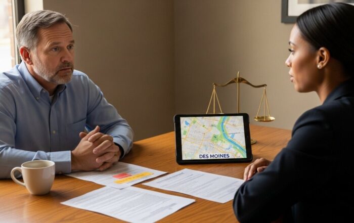 injury consultation des moines iowa
